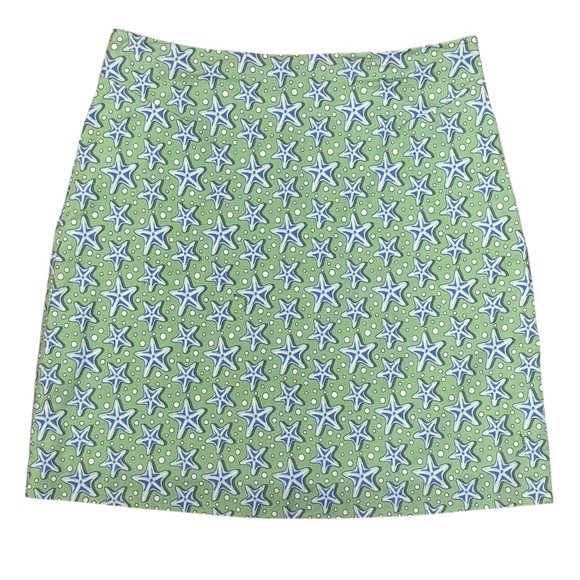 Vineyard Vines Dresses & Skirts - Vineyard Vines Starfish Print Pastel Cotton A-Line Mini Skirt Size 2
